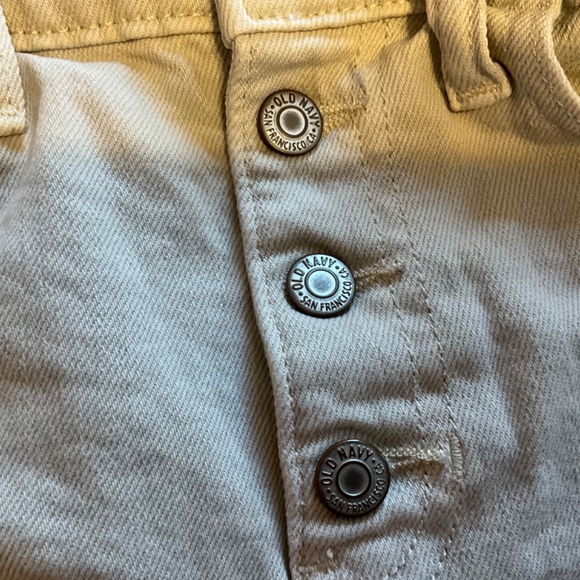 Old Navy Girl’s Tan Jean Summer Shorts - Picture 2 of 5